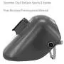 Fibre-Metal by Honeywell Tigerhood Classic Thermoplastic Welding Helmet with Speedy Loop Hard Hat Mount, Gray (5906GY)