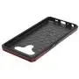 Topnow for LG K51 Case, LG Reflect Case, LG Q51 Case, [Military Grade] 12ft Drop Tested Rotatable Metal Ring Holder Compatible with Magnetic Car Kickstand Case for LG K51 (Red)
