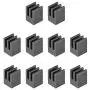 uxcell Electronics Cooler Heatsink for MOS GPU IC Chip Black 7 x 7 x 10 mm 10pcs uxcell Electronics Cooler Heatsink for MOS GPU IC Chip Black 7 x 7 x 10 mm 10pcs