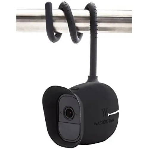 Versatile Twist Mount Compatible with Arlo Pro & Arlo Pro 2 Camera, Flexible Gooseneck-Like Mount - Attach Your Arlo Pro Camera Wherever You Like Without Tools or Wall Damage - by Wasserstein (Black) Versatile Twist Mount Compatible with Arlo Pro & Arlo Pro 2 Camera, Flexible Gooseneck-Like Mount - Attach Your Arlo Pro Camera Wherever You Like Without Tools or Wall Damage - by Wasserstein (Black)