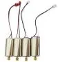 Baoblaze 4Pc Motor CW CCW for UDI U818A Plus U49W U49C AA818 RC Racing Drone Parts Replacements