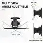 USX MOUNT TV Wall Mount Monitor Mount Bracket with Adjustable Tilt Swivel for 10inch to 26inch LED LCD OLED TVs and Monitors - VESA Size Up to 100x100mm and Weight Capacity Up to 22lbs-XMS002 USX MOUNT TV Wall Mount Monitor Mount Bracket with Adjustable Tilt Swivel for 10inch to 26inch LED LCD OLED TVs and Monitors - VESA Size Up to 100x100mm and Weight Capacity Up to 22lbs-XMS002