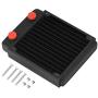 ASHATA Copper Radiator Heat Sink Computer Water Cooling Liquid Heat Exchanger for Computer Water Cooling, Beauty Equipment, Industrial Equipment(120mm)