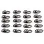 20 Sets Boot Lace Hooks, Metal Boot Hooks Lace Fittings with Rivets for Camp Hike Climbing Repair Leather Boot Shoes Repair Buckle, Boot Eyelet Hooks 20 Sets Boot Lace Hooks, Metal Boot Hooks Lace Fittings with Rivets for Camp Hike Climbing Repair Leather Boot Shoes Repair Buckle, Boot Eyelet Hooks
