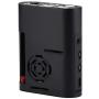 Raspberry Pi 4 Model B ABS Case with Cooling Fan and Heatsinks Kit (Black)
