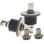 lahomia 2Pcs 1:14 RC Metal Differential & Planet Gear for WLtoys 144001 Accessories