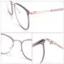 ZENOTTIC Blue Light Blocking Computer Glasses Anti Eye Strain Anti Glare Lens Lightweight Frame Eyeglasses for Women
