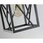 Modern Black Pendant Light with Metal Cage, One-Light Adjustable Rods Industrial Mini Pendant Lighting Fixture for Kitchen Island Cafe Bar Farmhouse, Black Modern Black Pendant Light with Metal Cage, One-Light Adjustable Rods Industrial Mini Pendant Lighting Fixture for Kitchen Island Cafe Bar Farmhouse, Black