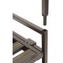 Seville Classics 3-Tier Stackable 12-Pair Shoe Rack Wood Resin Metal Freestanding Storage Shelf for Bedroom, Closet, Entryway, Dorm Room, Espresso Slat