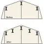 Arrow 1014 Roof Strengthening Kit for Shed Roofs, 10 by 14-Feet Arrow 1014 Roof Strengthening Kit for Shed Roofs, 10 by 14-Feet