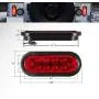 Partsam 2Pcs 6 Inch Oval Trailer Tail Lights Red 10 LED, 6'' Inch Red Oval Led Stop Turn Tail Lights Sealed with Lights, Grommets and Wire Pigtails for Truck Trailer (Turn, Stop, Brake and Tail Light) Partsam 2Pcs 6 Inch Oval Trailer Tail Lights Red 10 LED, 6'' Inch Red Oval Led Stop Turn Tail Lights Sealed with Lights, Grommets and Wire Pigtails for Truck Trailer (Turn, Stop, Brake and Tail Light)