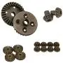 ZYCST 12T 24T 30T Motor Driving Gear Planet Gear Differential Gear Combo Set for WLtoys 12428 12423 1/12 RC Car Upgrade Parts (16 PCS) ZYCST 12T 24T 30T Motor Driving Gear Planet Gear Differential Gear Combo Set for WLtoys 12428 12423 1/12 RC Car Upgrade Parts (16 PCS)