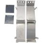 JVSISM Metal Rear Mud Back Mudguard for 1/16 WPL B16 B36 6WD Q60 Q63 Q64 RC Car Truck Upgrade Parts