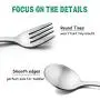 12 Piece Toddler Baby Silverware Set, E-far Stainless Steel Kids Safe Utensils, Training Metal Child Flatware Cutlery Set, Include 4 Small Spoons, 4 Forks, 4 Knives - Dishwasher Safe 12 Piece Toddler Baby Silverware Set, E-far Stainless Steel Kids Safe Utensils, Training Metal Child Flatware Cutlery Set, Include 4 Small Spoons, 4 Forks, 4 Knives - Dishwasher Safe