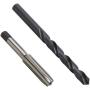 Chicago Latrobe 52541 HM18 High-Speed Steel Jobber Length Drill Bit and Tap Set with Metal Case, Black Oxide Drill Bits/Uncoated Taps, Metric, 18-piece, Metric Drill Bit Sizes, M2.5 to M12 Tap Sizes Chicago Latrobe 52541 HM18 High-Speed Steel Jobber Length Drill Bit and Tap Set with Metal Case, Black Oxide Drill Bits/Uncoated Taps, Metric, 18-piece, Metric Drill Bit Sizes, M2.5 to M12 Tap Sizes