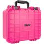 Eylar Protective Hard Camera Case Water & Shock Proof w/Foam TSA Approved 13.37 Inch 11.62 Inch 6 Inch Pink
