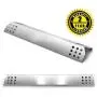 Hongso SPG451 (5-Pack) Stainless Steel Heat Plates, Heat Shield, Heat Tent, Burner Cover Replacement for Gas Grill Model Kitchen Aid 720-0745, Jenn Air Gas Barbecue Grills