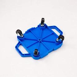 Cosom Scooter Board, 12 Inch Childrens Sit & Scoot Board with 2 Inch Non-Marring Metal Casters & Safety Guards for Physical Education Class