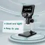 LCD Digital Microscope,4.3 Inch 1080P 10 Megapixels,1-1000X Magnification Zoom Wireless USB Stereo Microscope Camera,10MP Camera Video Recorder with HD Screen LCD Digital Microscope,4.3 Inch 1080P 10 Megapixels,1-1000X Magnification Zoom Wireless USB Stereo Microscope Camera,10MP Camera Video Recorder with HD Screen