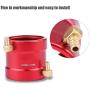 Aluminum Water Cooling Jacket, 36mm-40mm Motor RC Model Boat Accessory Metal Parts