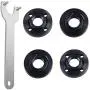 Grinder Angle Spanner Wrench Flange Nut Compatible With Dewalt Milwaukee 193465-4 Bosch Black Decker Ryobi 4.5'' 5'' 5/8-11 Parts Grinder Angle Spanner Wrench Flange Nut Compatible With Dewalt Milwaukee 193465-4 Bosch Black Decker Ryobi 4.5'' 5'' 5/8-11 Parts