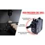 AGFRC 55KG Digital-Steering-Servo High-Torque Programmable - Full Metal Gear Brushless Servo for 1/8 1/10 RC Models, Control Angle 180° (A86BHM&AGF-SPV2)