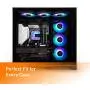 EK 240mm AIO D-RGB All-in-One Liquid CPU Cooler with EK-Vardar High-Performance PMW Fans, Water Cooling Computer Parts, 120mm Fan, Intel 115X/1200/2066, AMD AM4