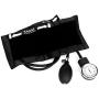 Ever Dixie EMS Deluxe Aneroid Sphygmomanometer Blood Pressure Cuff (Black)