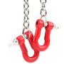 Pasamer 1:10 Scale Metal Alloy Chain & Tow Shackles for RC Crawler SCX-10 D90 Truck Accessory