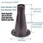 Replacement Plastic Bed Frame Feet, Sturdy Feet for Bed Frame, Replace Wheels to Protect Your Floor with These Bed Frame Legs, Set of 4 Replacement Plastic Bed Frame Feet, Sturdy Feet for Bed Frame, Replace Wheels to Protect Your Floor with These Bed Frame Legs, Set of 4