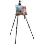 Artecho Artist Easel Display Easel Stand, 2 Pack Metal Tripod Stand Easel for Painting, Hold Canvas from 21'' to 66'', Floor and Tabletop Displaying, Painting with Portable Bag