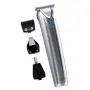 Wahl Stainless Steel Lithium Ion+ Beard and Nose Trimmer for Men, Hair Clippers, Detail Shaver, Rechargeable, All in One Mens Grooming Kit - Model 9818