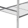 Honey-Can-Do BTH-05079 3-Tier Metal Bathroom Shelf Space Saver, 9.45 x 22.83 x 59.84, Chrome