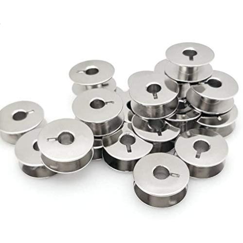 DENALY 10pcs L Metal Bobbins Compatible with Sewing Machine Alphasew Bernina Brother Riccar Baby Lock +More #55623S SA159 H12413002