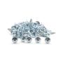 IMScrews 50pcs #8 x 3/4'' Self Drilling Truss Head Screws Standard Thread Wood Work MDF Zinc