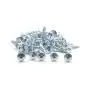 IMScrews 50pcs #8 x 3/4'' Self Drilling Truss Head Screws Standard Thread Wood Work MDF Zinc IMScrews 50pcs #8 x 3/4'' Self Drilling Truss Head Screws Standard Thread Wood Work MDF Zinc