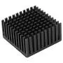 5PCS Aluminum Heat Sink, Aluminum Heat Sink Heatsink Module Cooling Fin Radiator Cooler Fin for Fan PCB Board, 40 x 20 x 40mm Heatsink Thermal (Black)