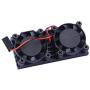 Reroflag Nespi Ultimate Cooling Fan Kit Dual Fans + Heatsinks For Raspberry Pi 3/2/B+