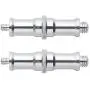 Metal Male Convertor Threaded Screw Adapter, 2 Pieces Standard 1/4 to 3/8 inch Spigot Stud for Studio Light Stand, Hotshoe/Coldshoe Adapter, Ball Head, Wireless Flash Receiver, Trigger