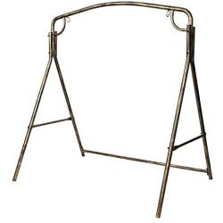 HomVent Swing Frame in Bronze Finish,Heavy Duty Metal Frame Swing Chair Stand, Weight Capacity 441 lbs