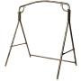 HomVent Swing Frame in Bronze Finish,Heavy Duty Metal Frame Swing Chair Stand, Weight Capacity 441 lbs
