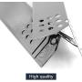 Hongso PPG371 (4-Pack) Porcelain Steel Heat Plate, Heat Shield, Heat Tent, Burner Cover, Vaporizor Bar Replacement for Grill Master 720-0697, 720-0737, Nexgrill 720-0830H, 720-0783E Gas Grill Models