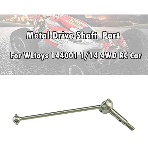 Vkarh Metal Drive Shaft 144001-1315 Part for WLtoys 144001 1/14 4WD Off Road RC Car, RC Car Part for WLtoys 144001 1/14 RC Car Vkarh Metal Drive Shaft 144001-1315 Part for WLtoys 144001 1/14 4WD Off Road RC Car, RC Car Part for WLtoys 144001 1/14 RC Car