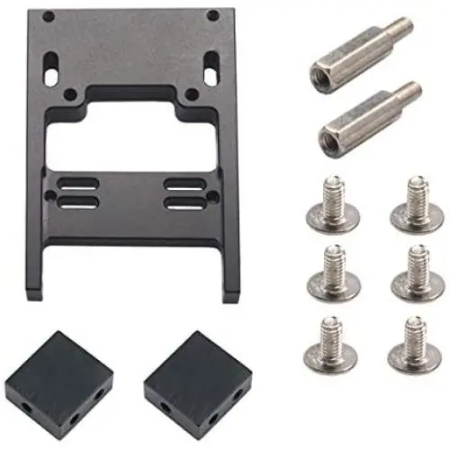 ShareGoo Metal Upgrade Steering Servo Fixed Mount Bracket for WPL B1 B14 B16 B24 B36 C24 C14 RC Car Truck,Black ShareGoo Metal Upgrade Steering Servo Fixed Mount Bracket for WPL B1 B14 B16 B24 B36 C24 C14 RC Car Truck,Black