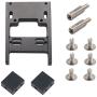 ShareGoo Metal Upgrade Steering Servo Fixed Mount Bracket for WPL B1 B14 B16 B24 B36 C24 C14 RC Car Truck,Black