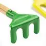 4-Piece Set 8'' Kids Gardening Tools, Made of Metal with Sturdy Wooden Handle, Safe Toy Gardening Equipment Fork, Trowel, Rake & Shovel for Children Beach Sandbox Toy 4-Piece Set 8'' Kids Gardening Tools, Made of Metal with Sturdy Wooden Handle, Safe Toy Gardening Equipment Fork, Trowel, Rake & Shovel for Children Beach Sandbox Toy