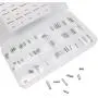 75 Pieces Dowel Pin Stainless Steel Shelf Support Pegs Pin Rod Fasten Elements Assortment Kit 75 Pieces Dowel Pin Stainless Steel Shelf Support Pegs Pin Rod Fasten Elements Assortment Kit