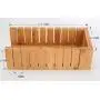 Wood Soap Mold Loaf Cutter Mold with 1pcs Wavy & Straight Planer Cutting Tool Set (1 INCHES) Wood Soap Mold Loaf Cutter Mold with 1pcs Wavy & Straight Planer Cutting Tool Set (1 INCHES)