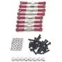 Facibom for WPL C14 C24 C24-1 MN D90 D99 MN99S Metal Pull Rod Steering Link Set RC Car Upgrade Accessories Parts,RD