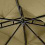 MASTERCANOPY 12x12 Feet Patio Gazebo Waterproof Soft-Top Steel Garden Gazebo Tent Lawn, Backyard and Deck(12x12FT,Beige)